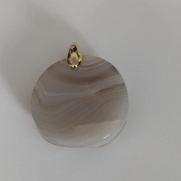 Brume Apaisante – Agate de Botswana