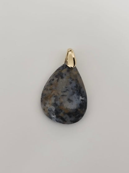 Émotion Calme – Agate Océan bleue