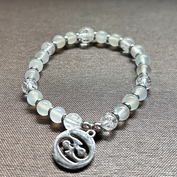 Signe Cancer - Pierre de Lune & Cristal de Roche