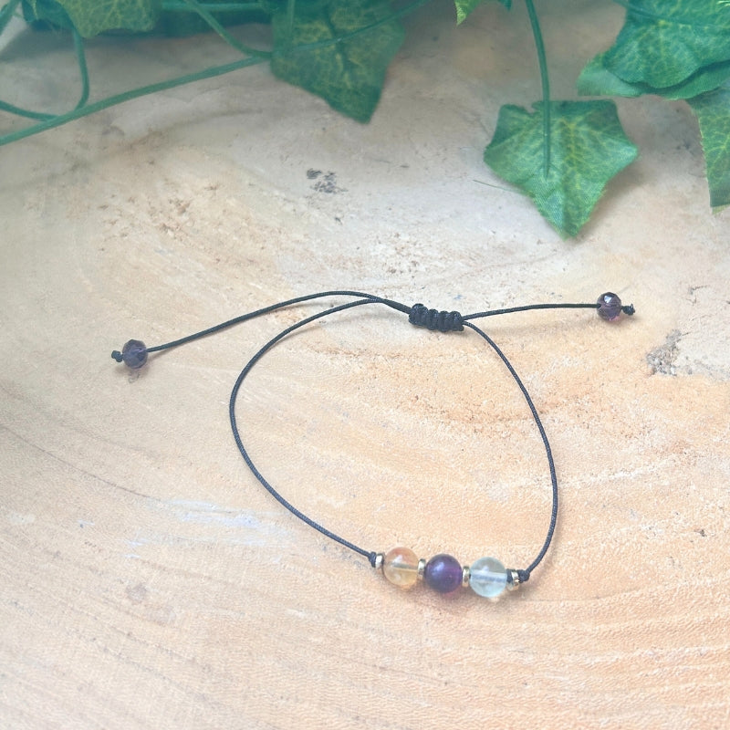 Esprit Clair – Fluorite & Cristal d’Autriche