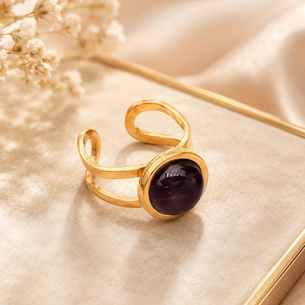 Bague Sérénité – Améthyste