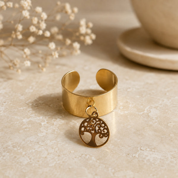 Bague Harmonie de Vie – Arbre de Vie