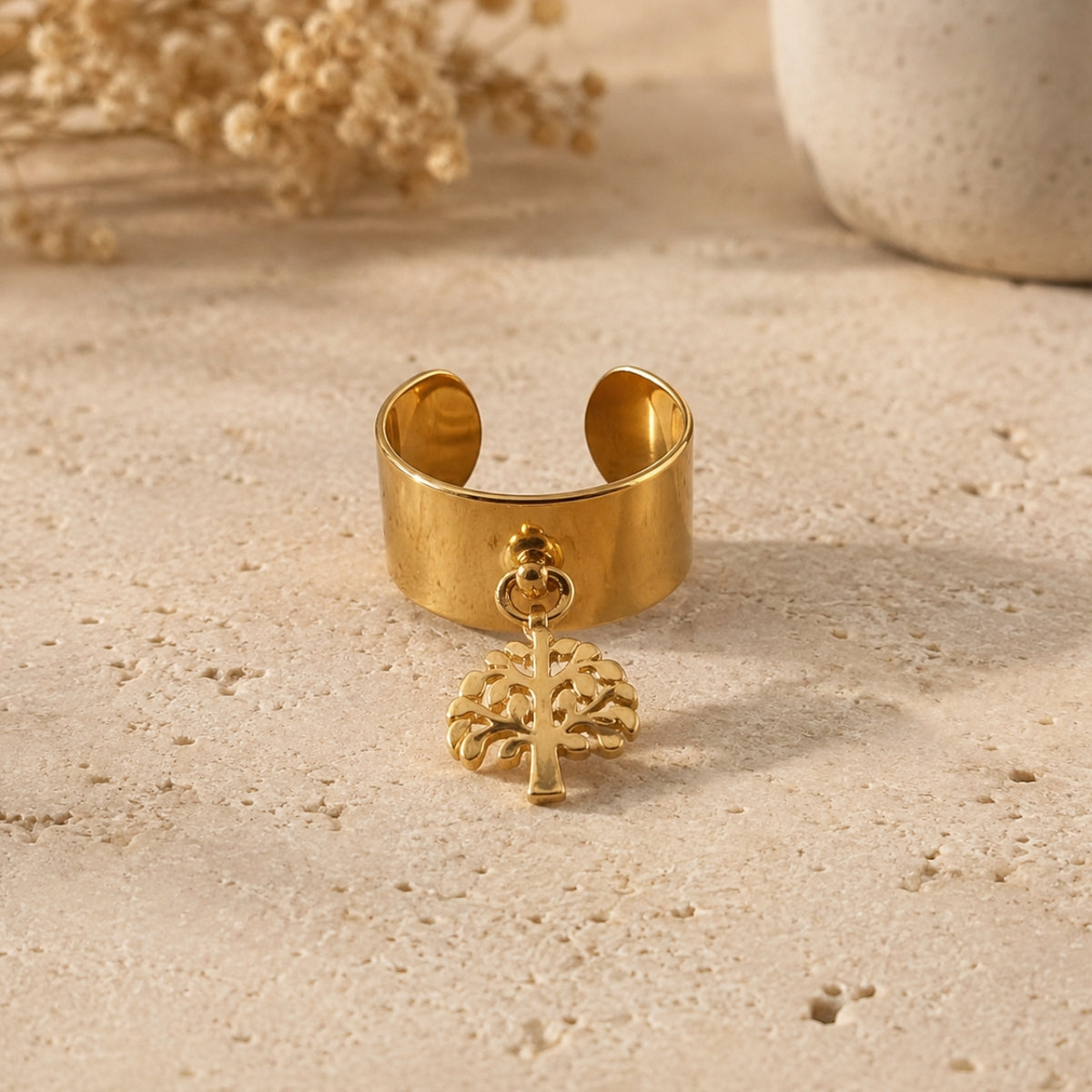 Bague Harmonie de Vie – Arbre de Vie