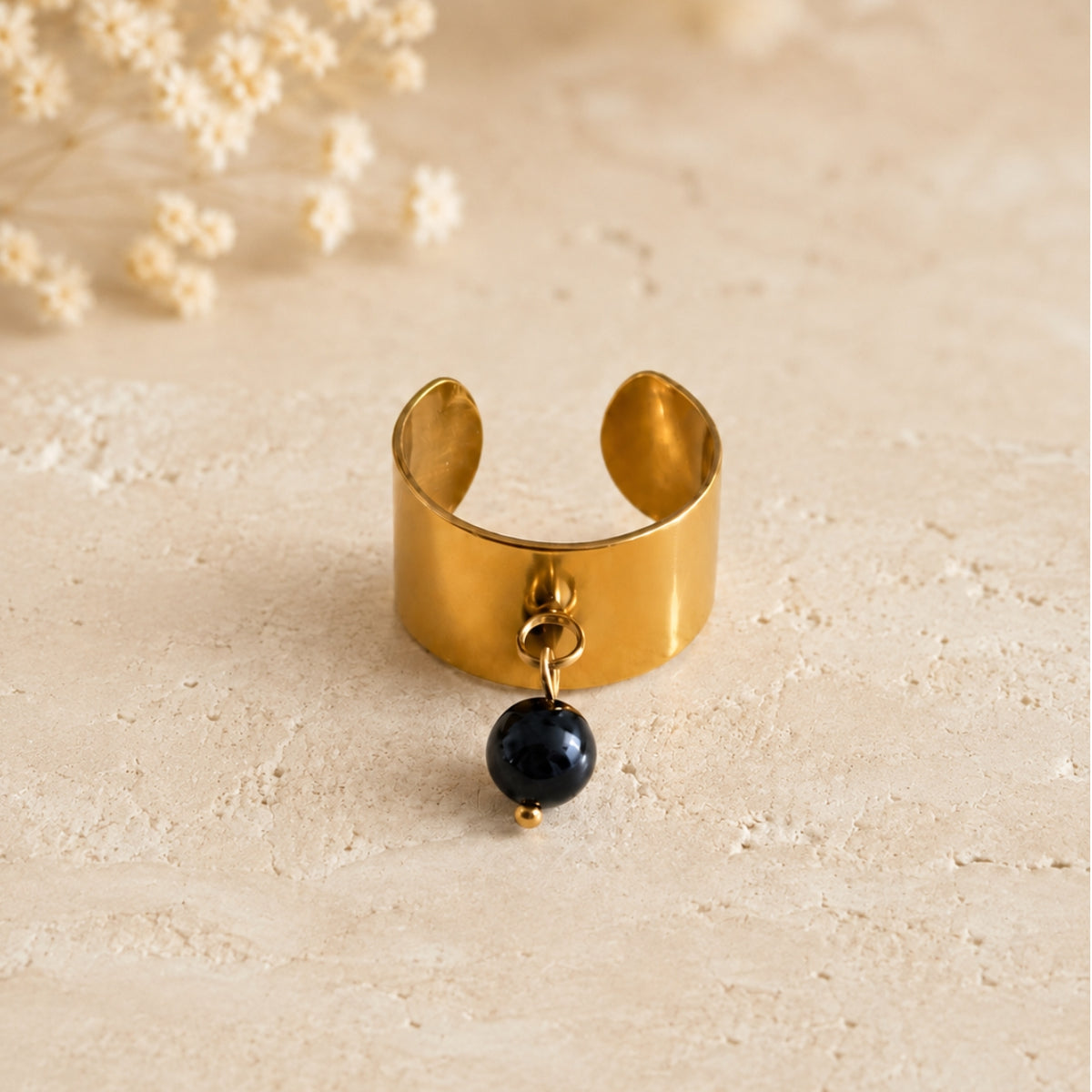 Bague Bouclier Intérieur – Tourmaline