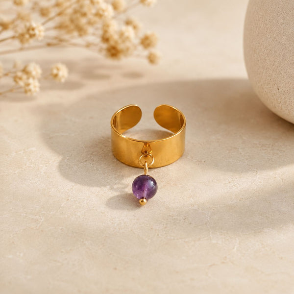 Bague Sérénité Intérieure – Améthyste