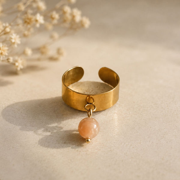 Bague Éclat Solaire – Pierre de Soleil