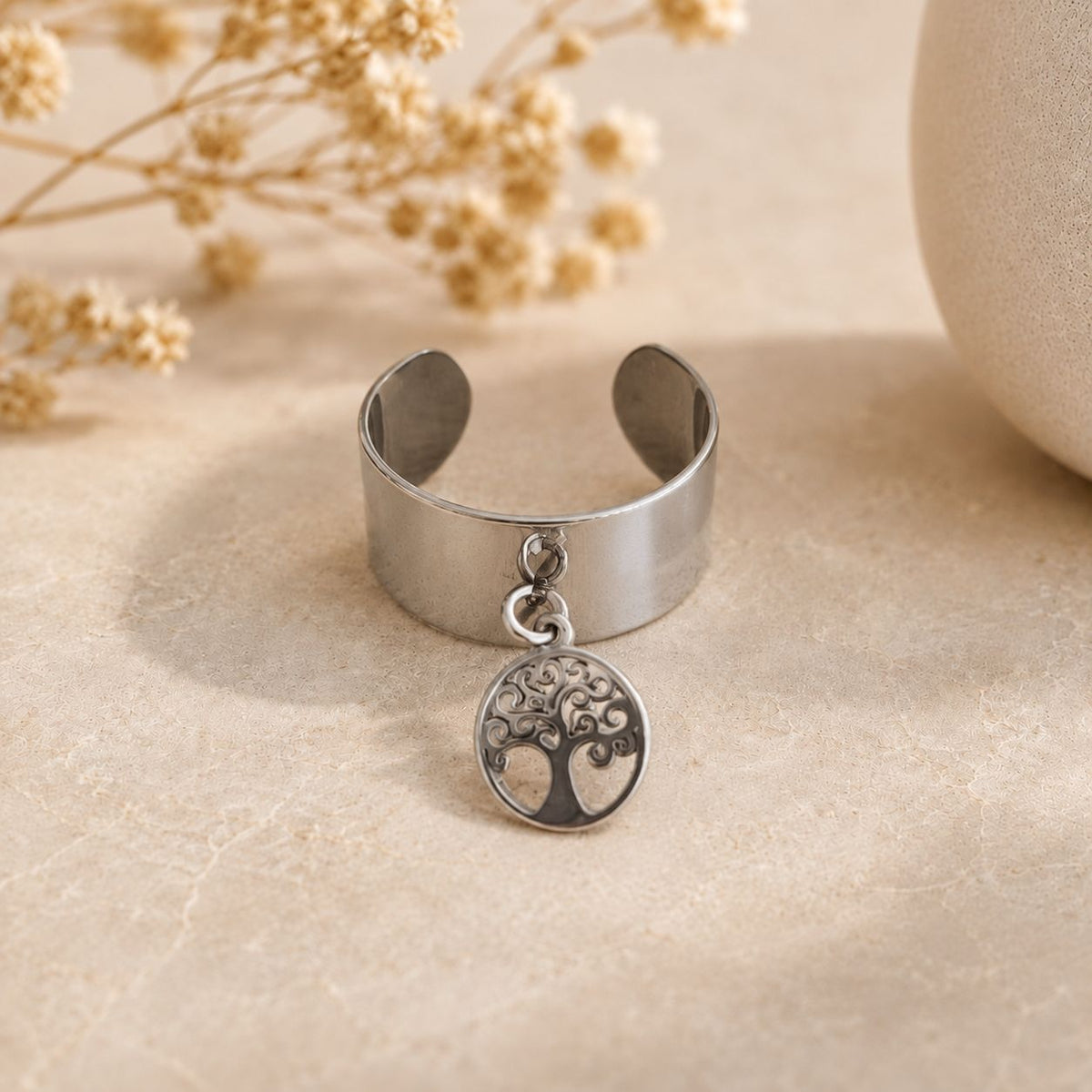 Bague Racines Intérieures – Arbre de Vie