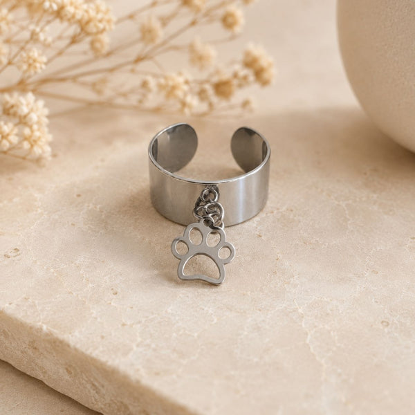 Bague Compagnon Fidèle – Patte de Chien