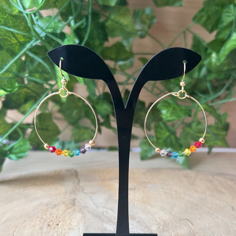 Équilibre Coloré – 7 Chakras (Cristaux Swarovski)