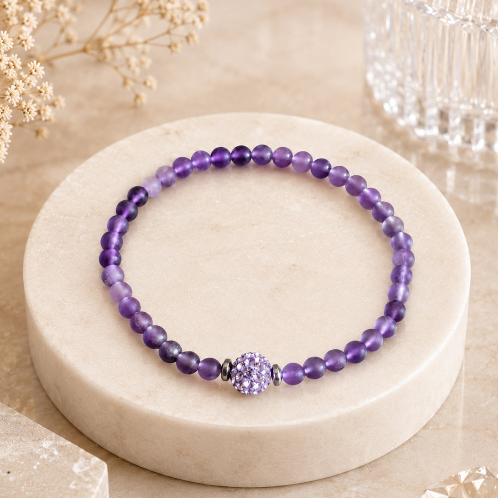 Bracelet Sérénité – Améthyste