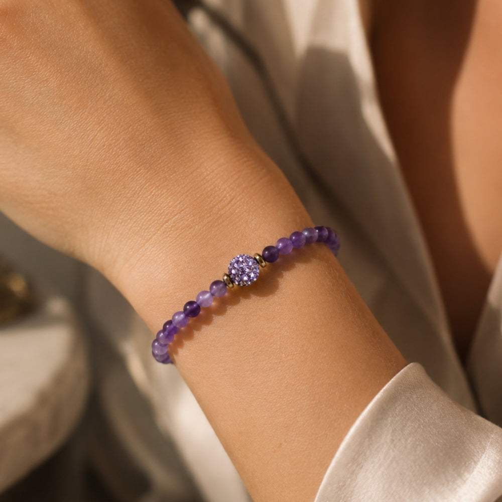 Bracelet Sérénité – Améthyste
