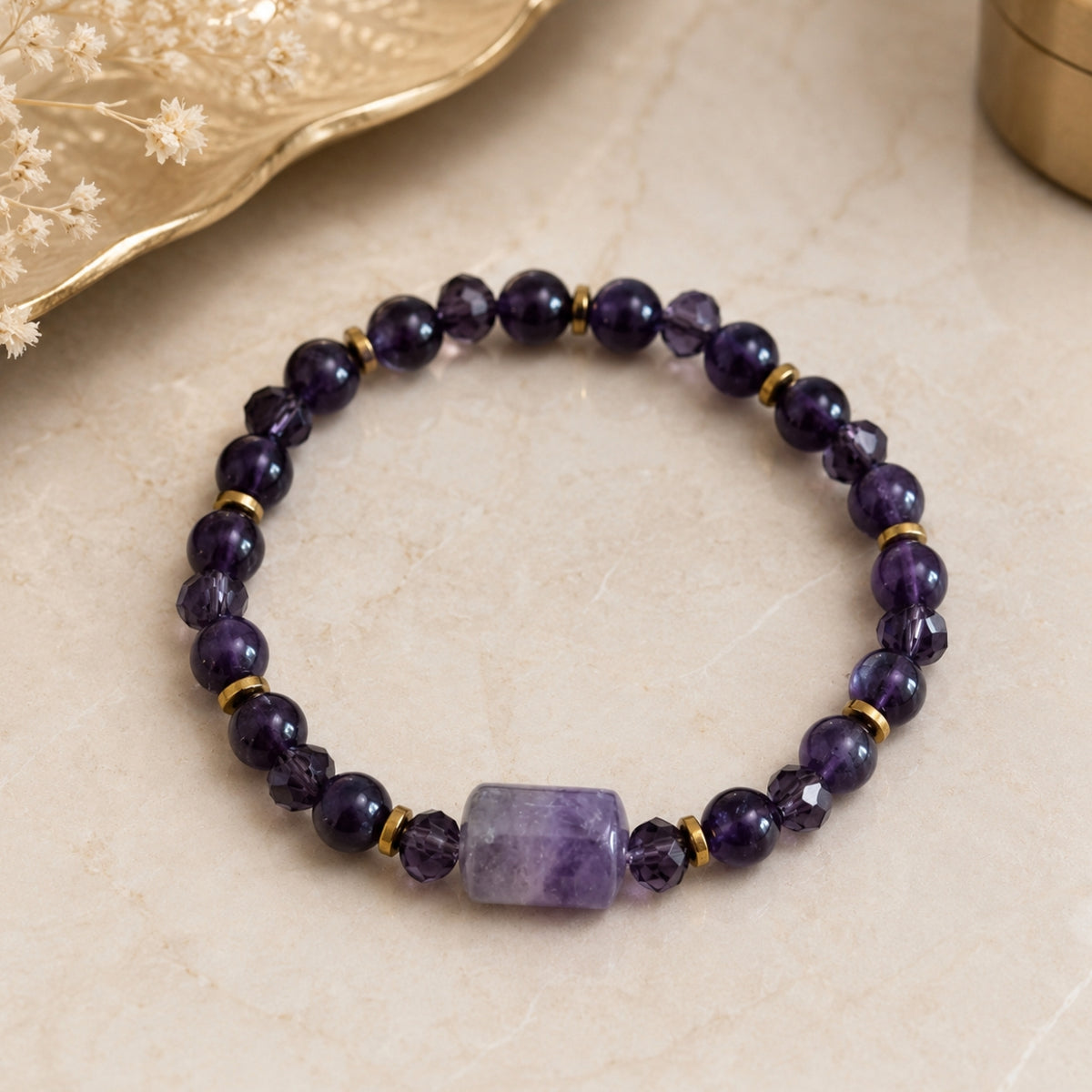 Bracelet Sérénité Intérieure – Améthyste