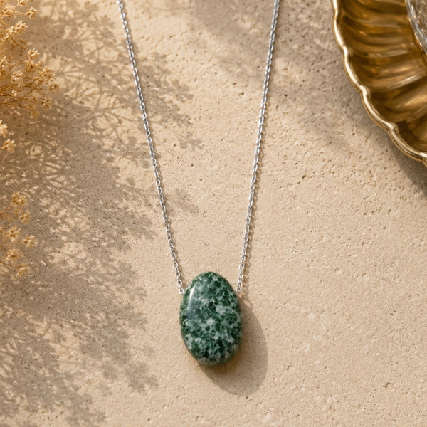 Collier Ancrage Naturel – Agate Arbre