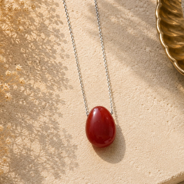 Collier Élan Solaire – Cornaline