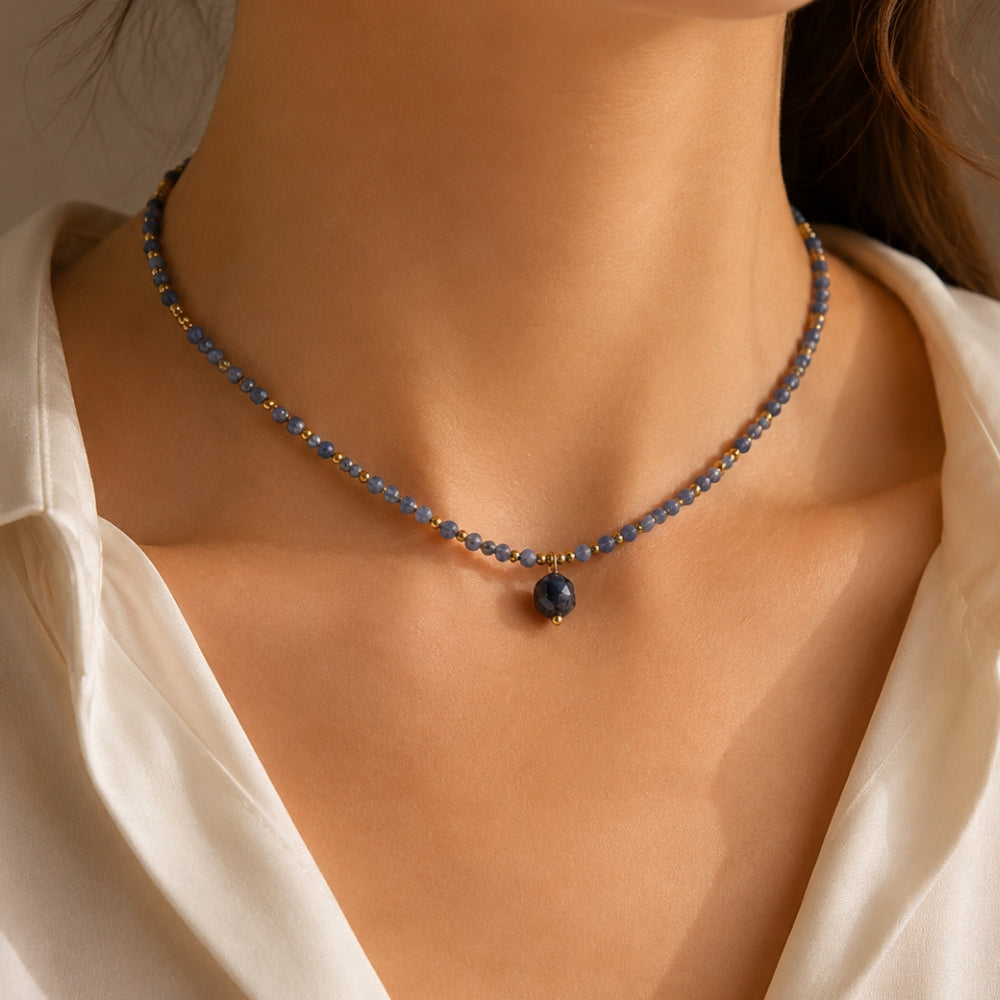 Collier Vérité Intérieure – Sodalite