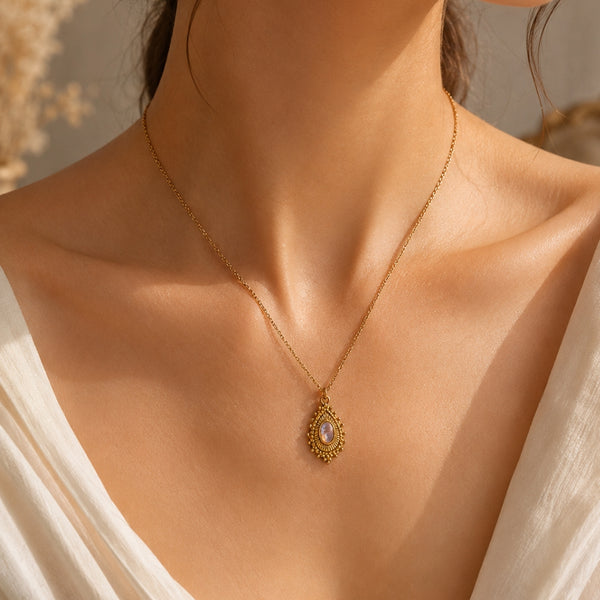 Collier Sérénité Mystique – Améthyste