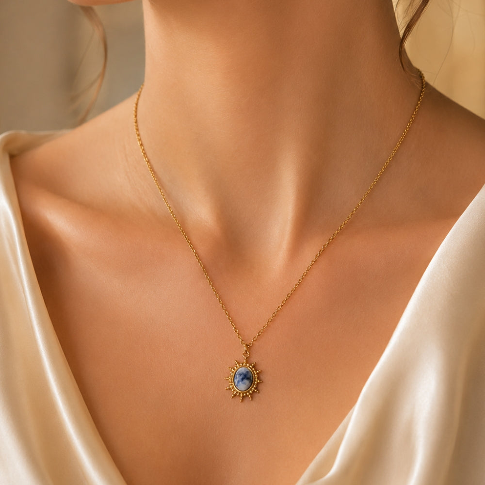 Collier Clarté Solaire – Sodalite