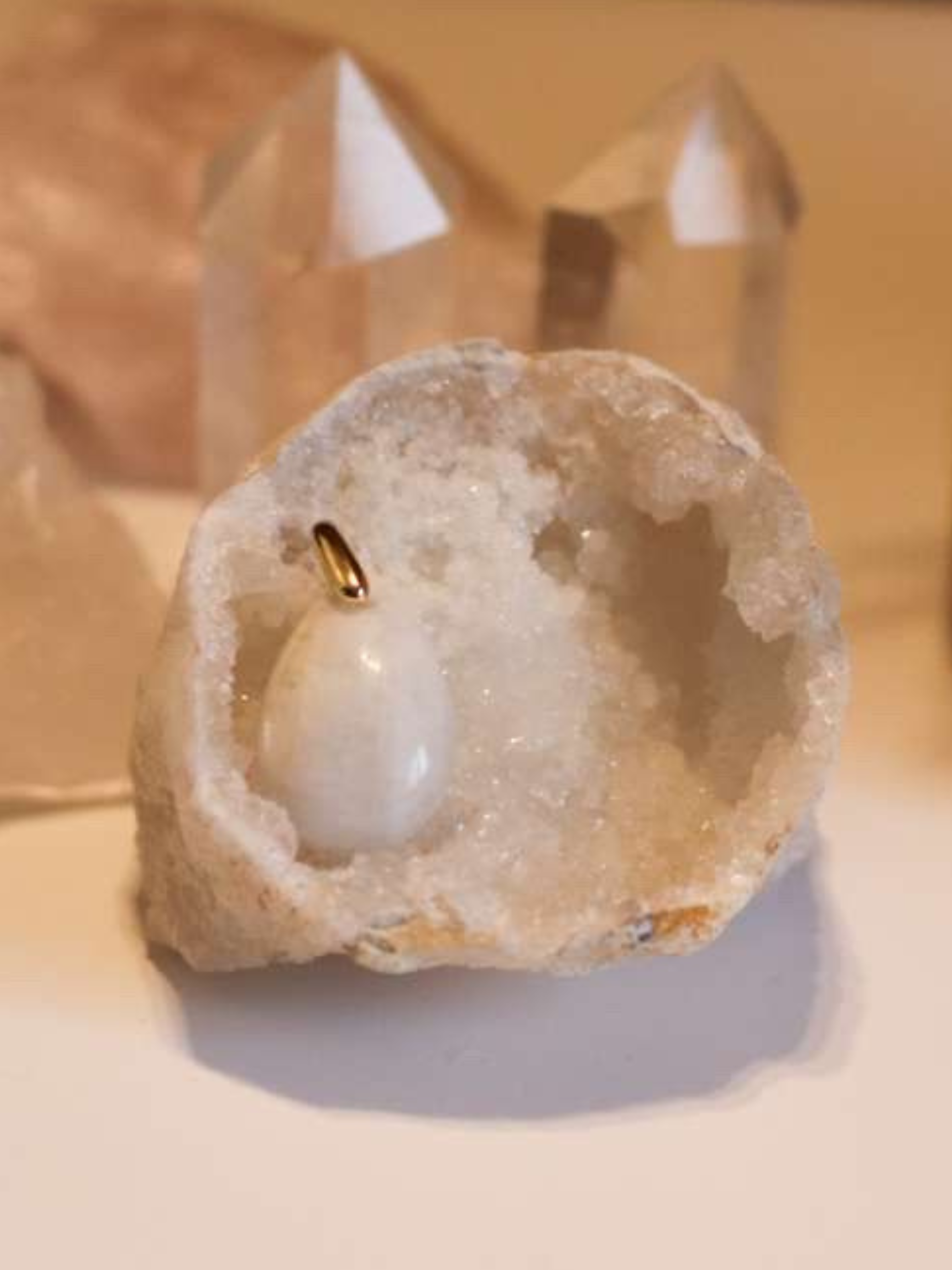 Eclat Lunaire - Pierre de Lune Bleutée