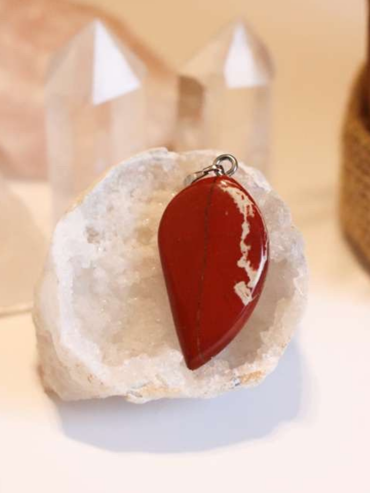 Flamme Terre - Jaspe Rouge