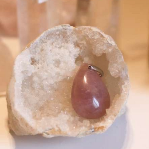 Rose Eternel - Quartz Rose de Madagascar