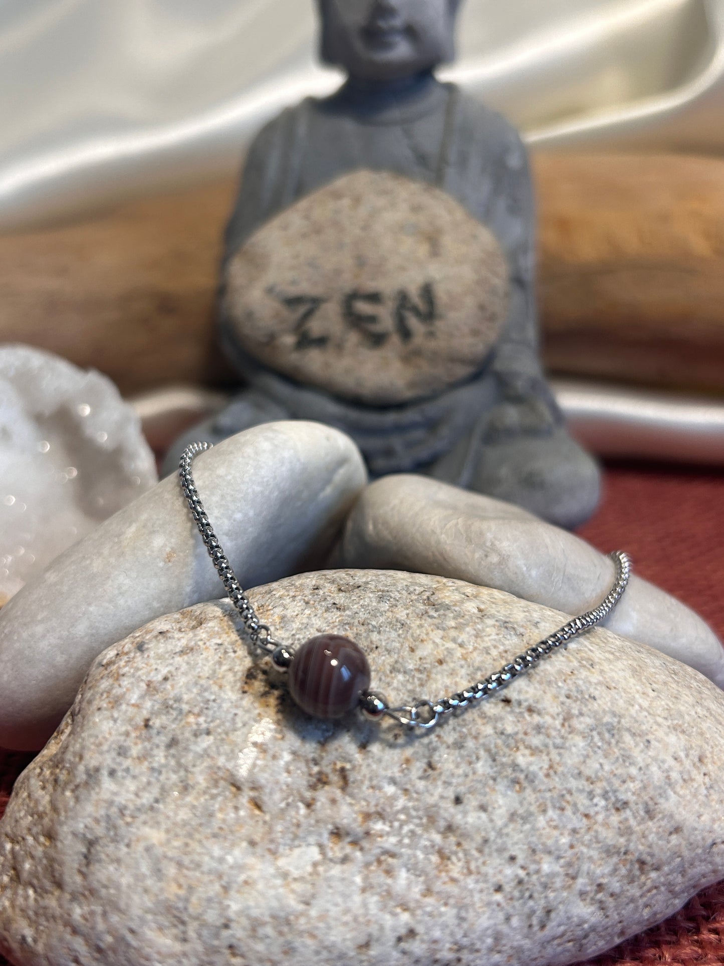 Elégance Botswana - Agate de Botswana