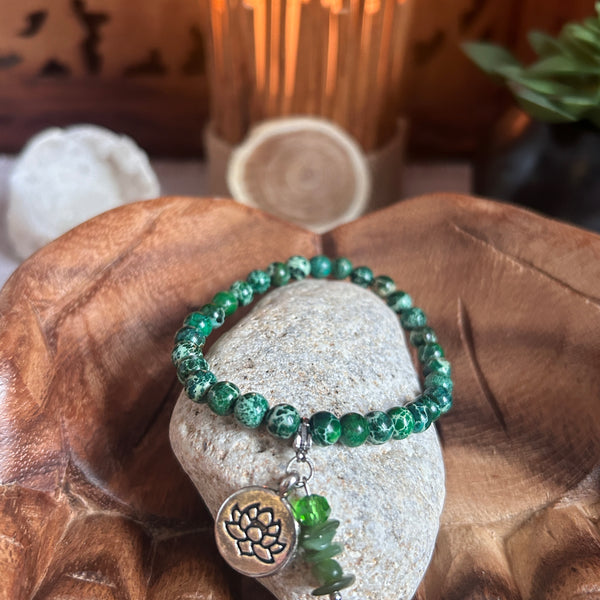 Emeraude Royale - Jaspe Impériale & Jade Néphrite