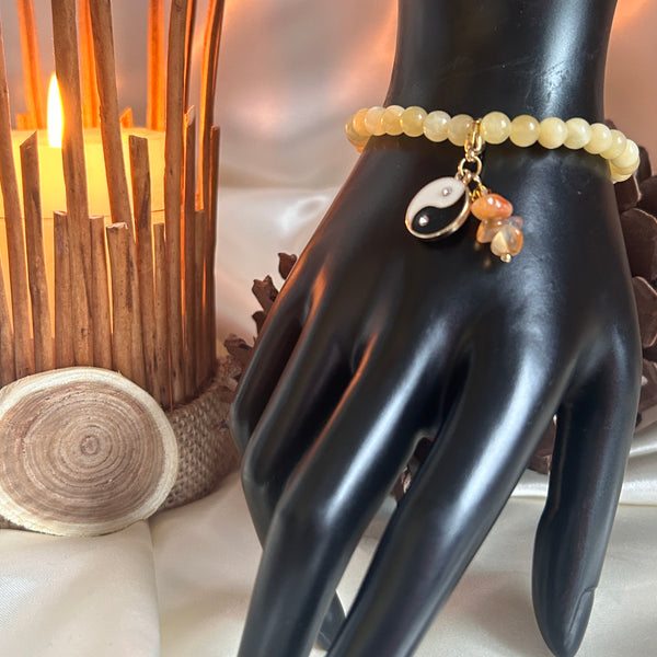 Chaleur Terrestre - Calcite & Cornaline