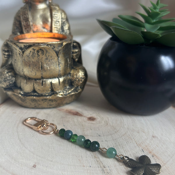 Emeraude Sauvage - Aventurine & Jade vert