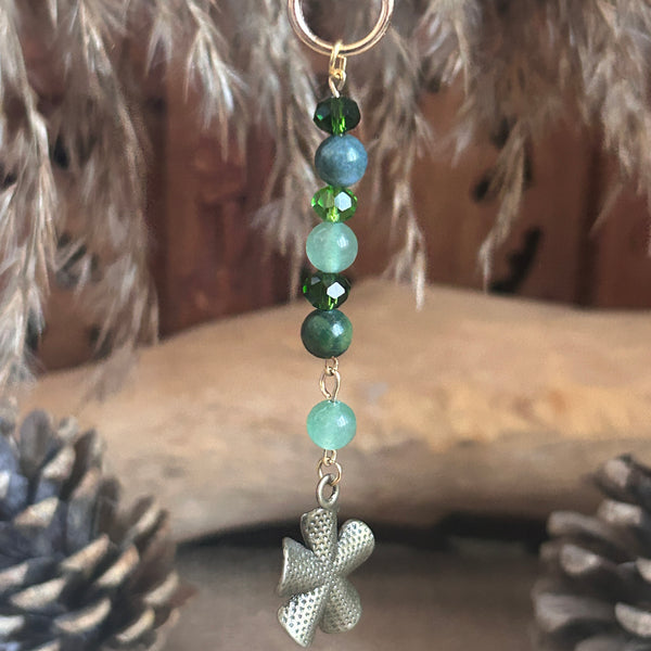 Emeraude Sauvage - Aventurine & Jade vert