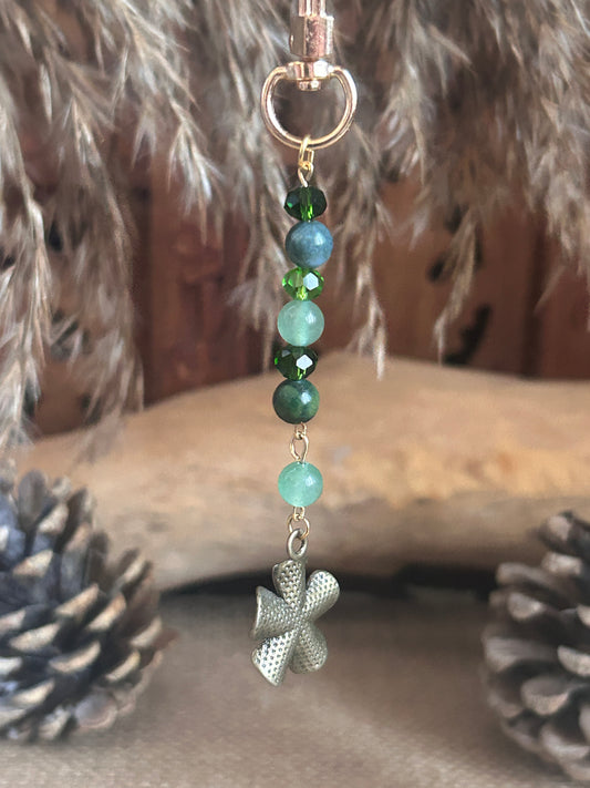 Emeraude Sauvage - Aventurine & Jade vert