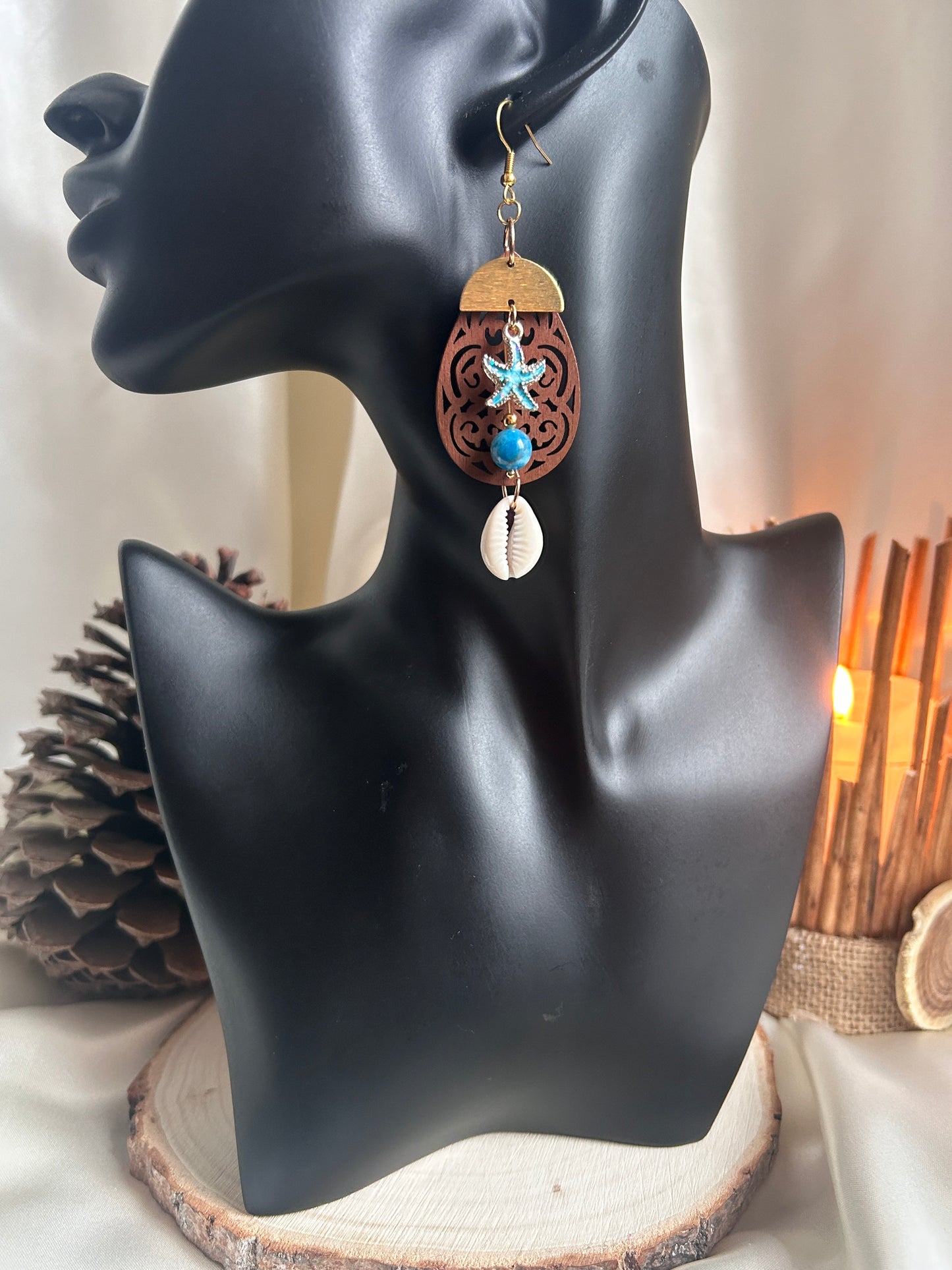 Trésors Marins - Apatite & Coquillage