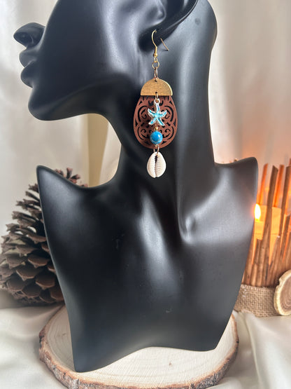 Trésors Marins - Apatite & Coquillage