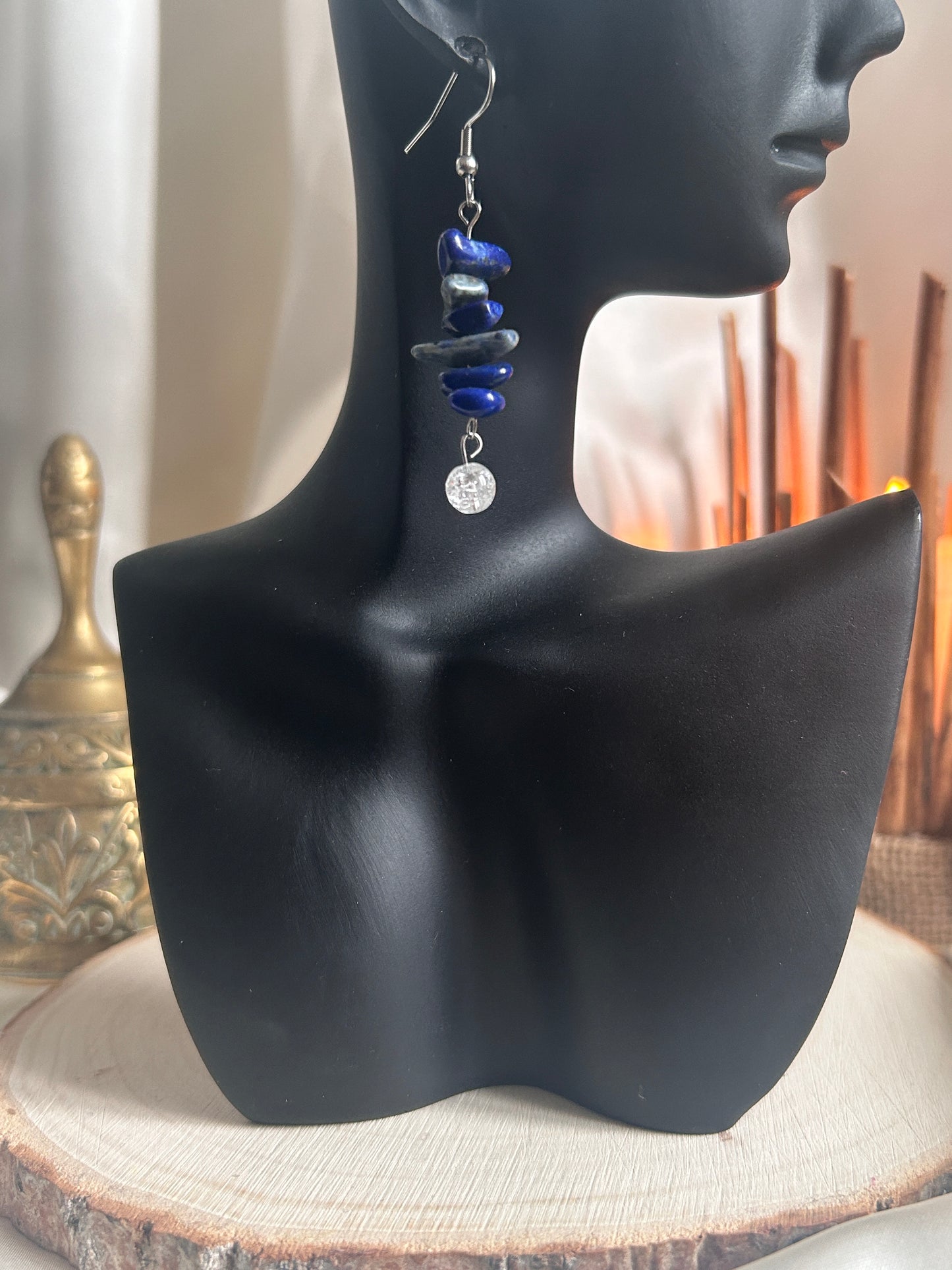 Etoiles Cristallines - Lapis Lazuli & Cristal de Roche