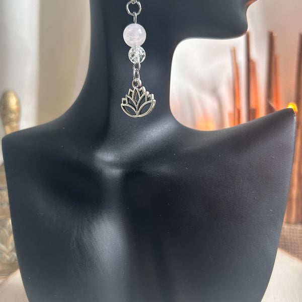 Douceur Cristalline - Quartz Rose & Cristal de Roche