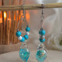 Eclats d'Océan - Howlite bleue teintée