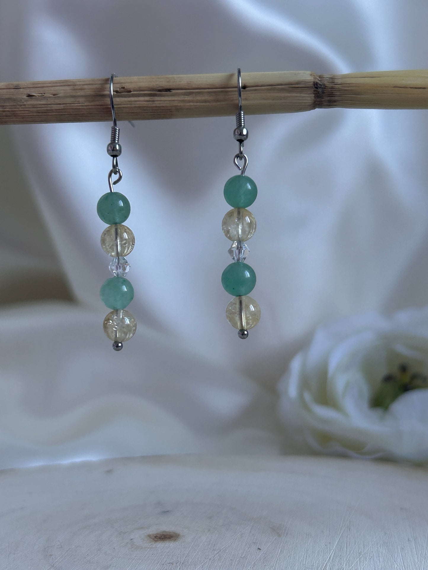 Lueurs Printanières - Aventurine & Citrine