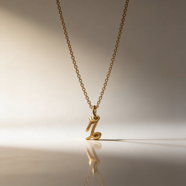 Collier Capricorne – Ambition, Discipline & Réussite
