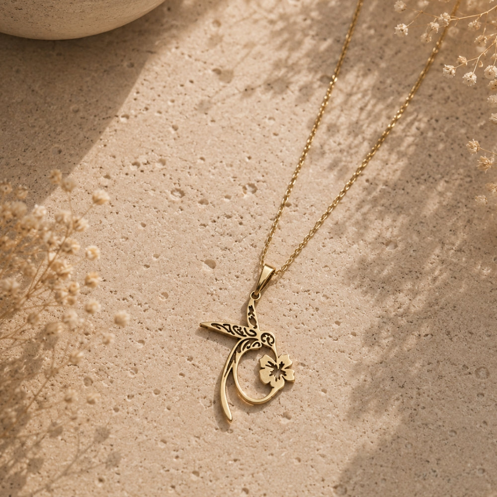 Collier Messager de Lumière – Colibri