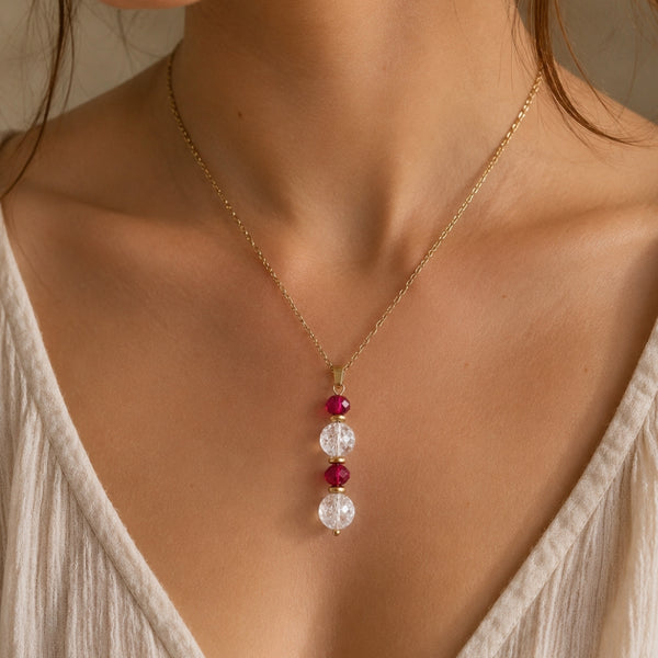 Collier Clarté Pure – Cristal de Roche