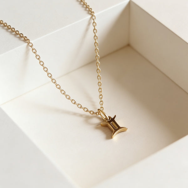 Collier Gémeaux – Curiosité, Énergie & Expression
