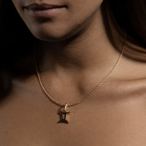 Collier Gémeaux – Curiosité, Énergie & Expression