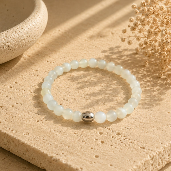 Bracelet Harmonie Verte – Jade de Chine
