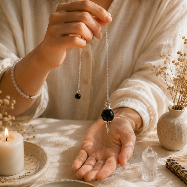Pendule Protection Intérieure – Obsidienne