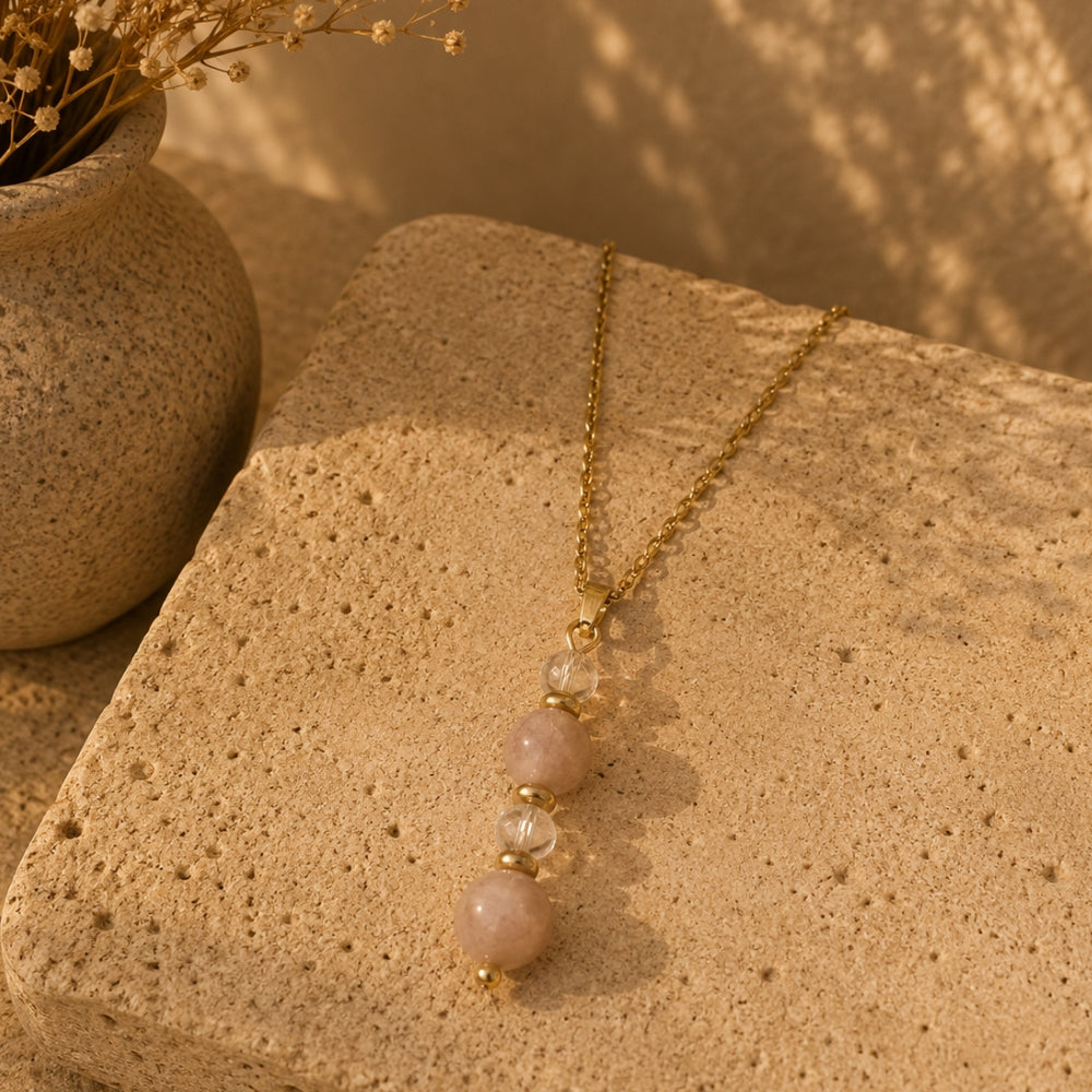 Collier Éclat Lunaire – Pierre de Lune
