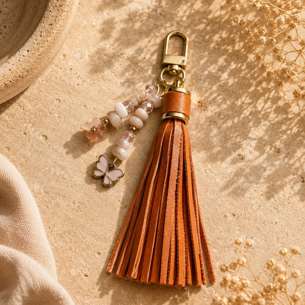 Talisman Énergie Lunaire – Pierre de Lune Blanche & Rose