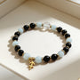 Bracelet Signe Sagittaire – Aigue-Marine & Tourmaline