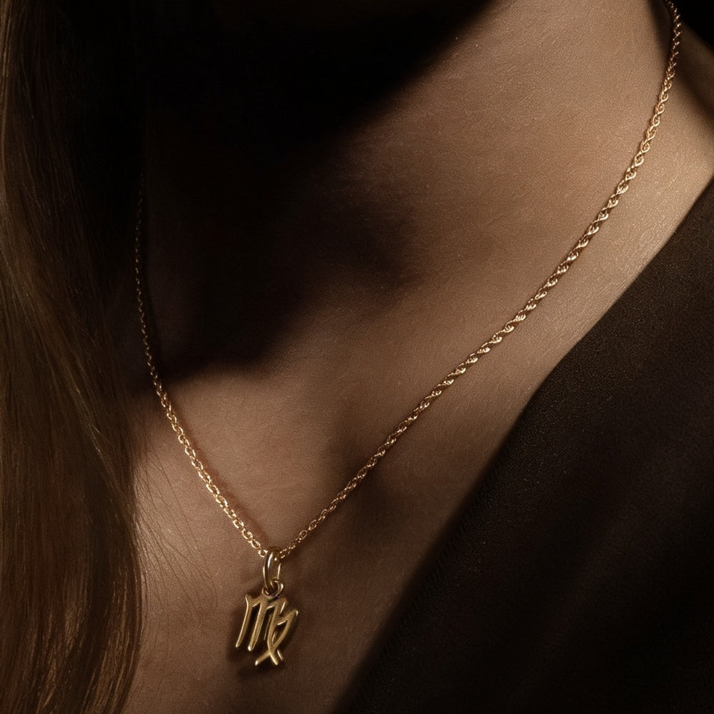 Collier Vierge – Clarté, Équilibre & Sérénité